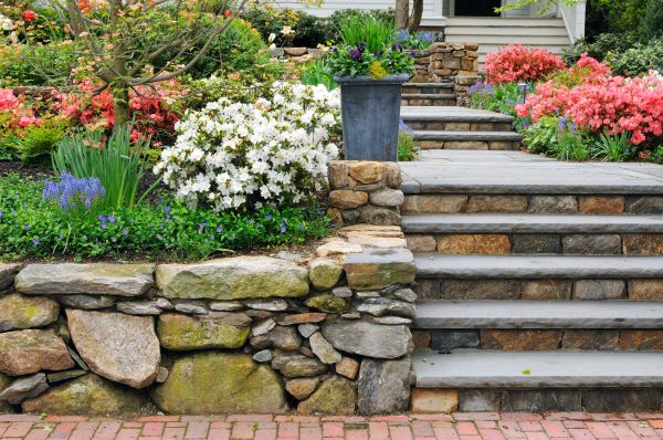 Stone Stairs Repair in Tarpon Springs