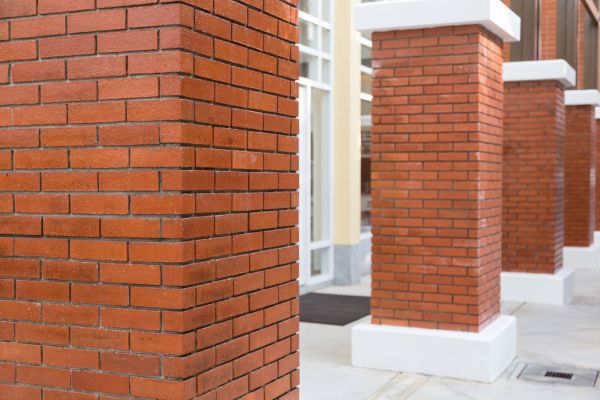 Brick Column Installation in Tarpon Springs
