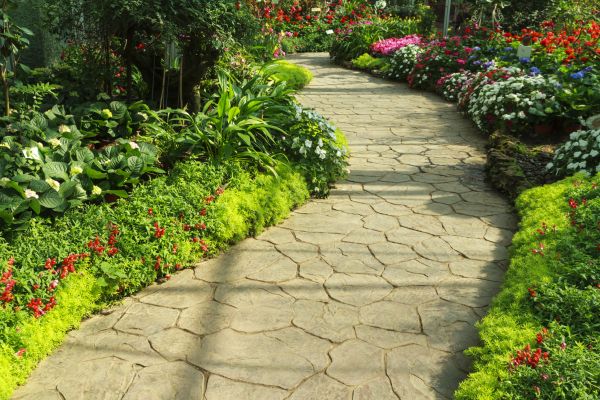 Stone Pathway Repair in Tarpon Springs